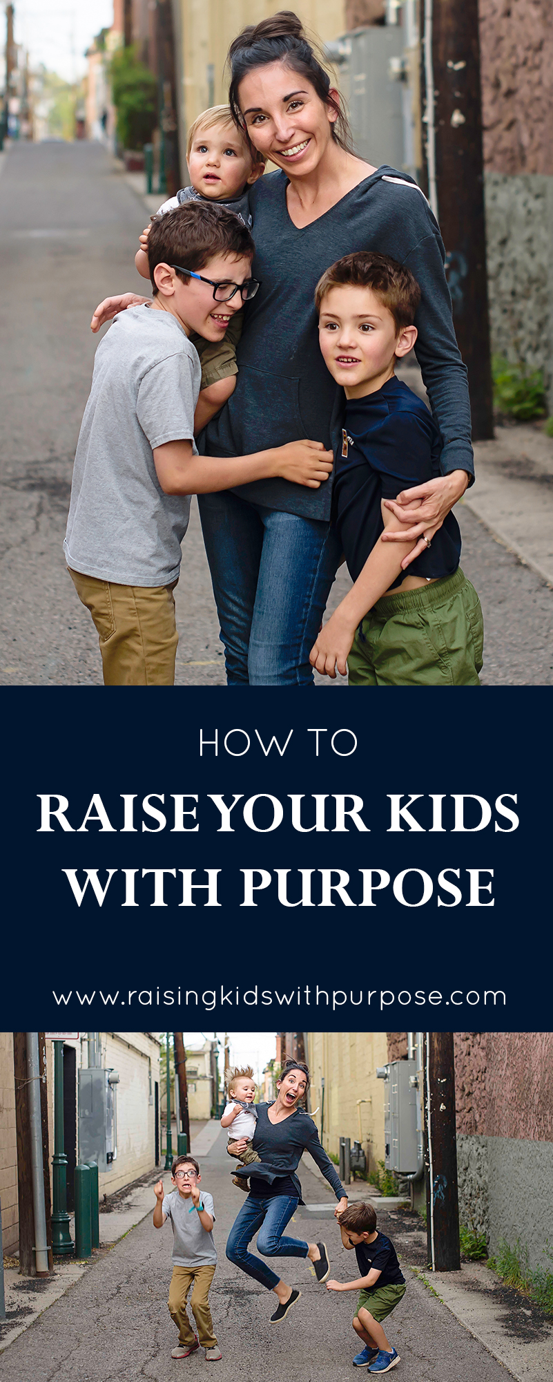 Join me on my blog, www.raisingkidswithpurose.com to find tips and tricks to best parent your kids and to create a happy home. 