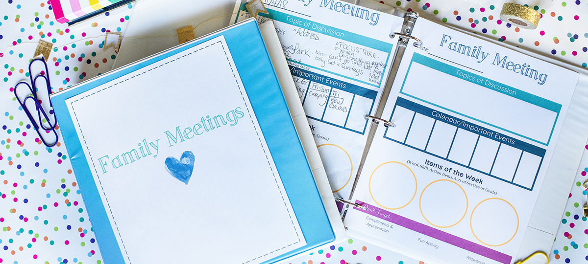 Simple Family Meeting Agenda Ideas (Free Printable ...