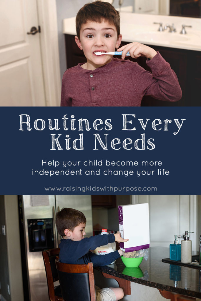 Creating Routine Charts for Kids