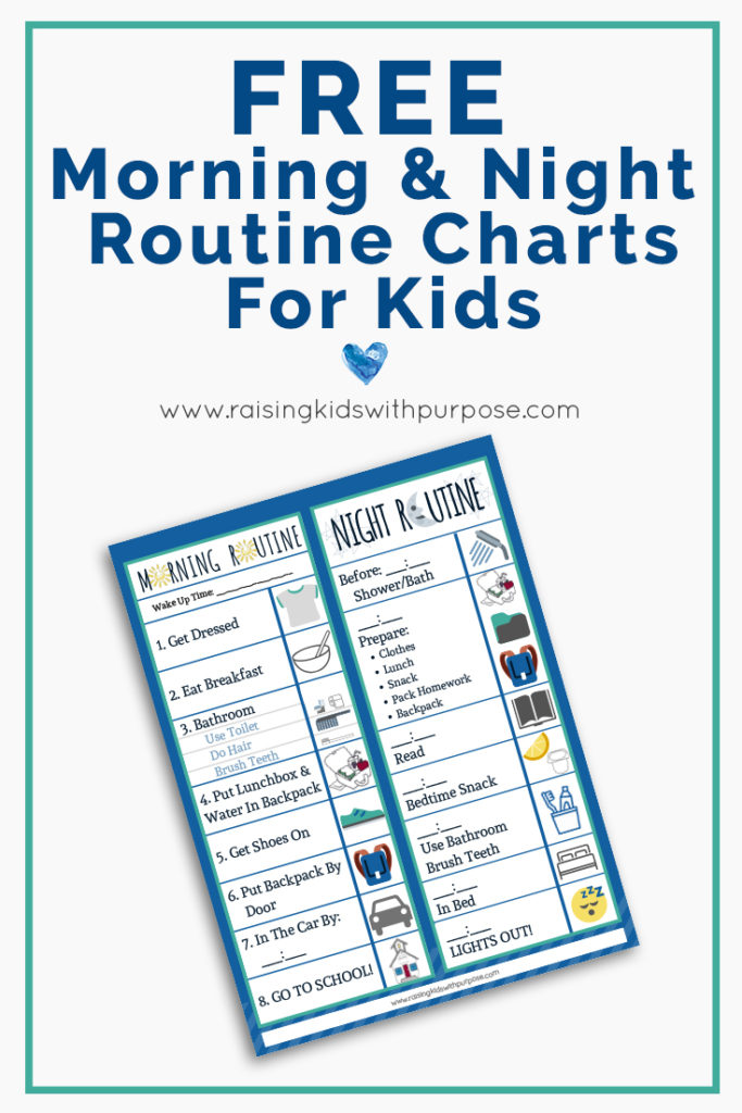 Free Printable Routine Charts