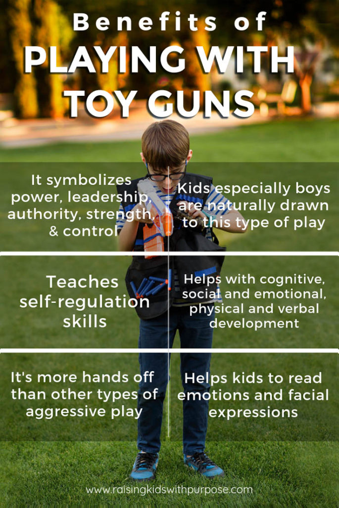 benefits of playing with toy guns