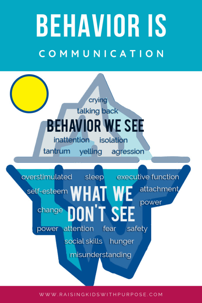 behavior management iceberg