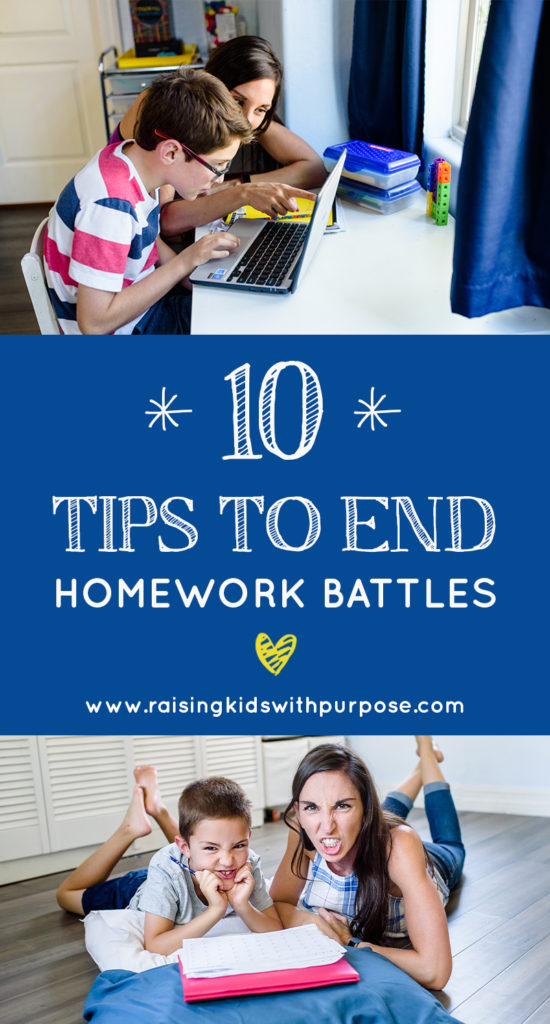 end homework battles