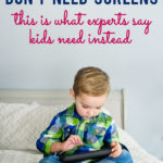 screentime for toddlers