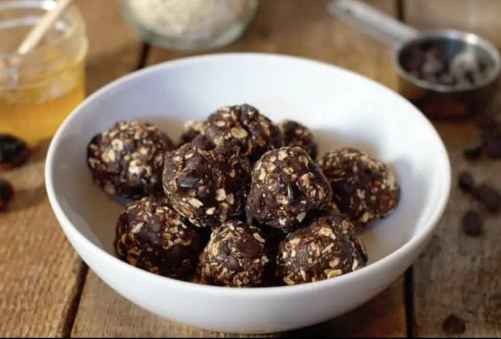 chocolate date balls