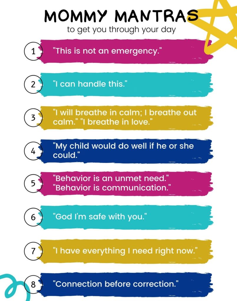 mantras for moms and parents