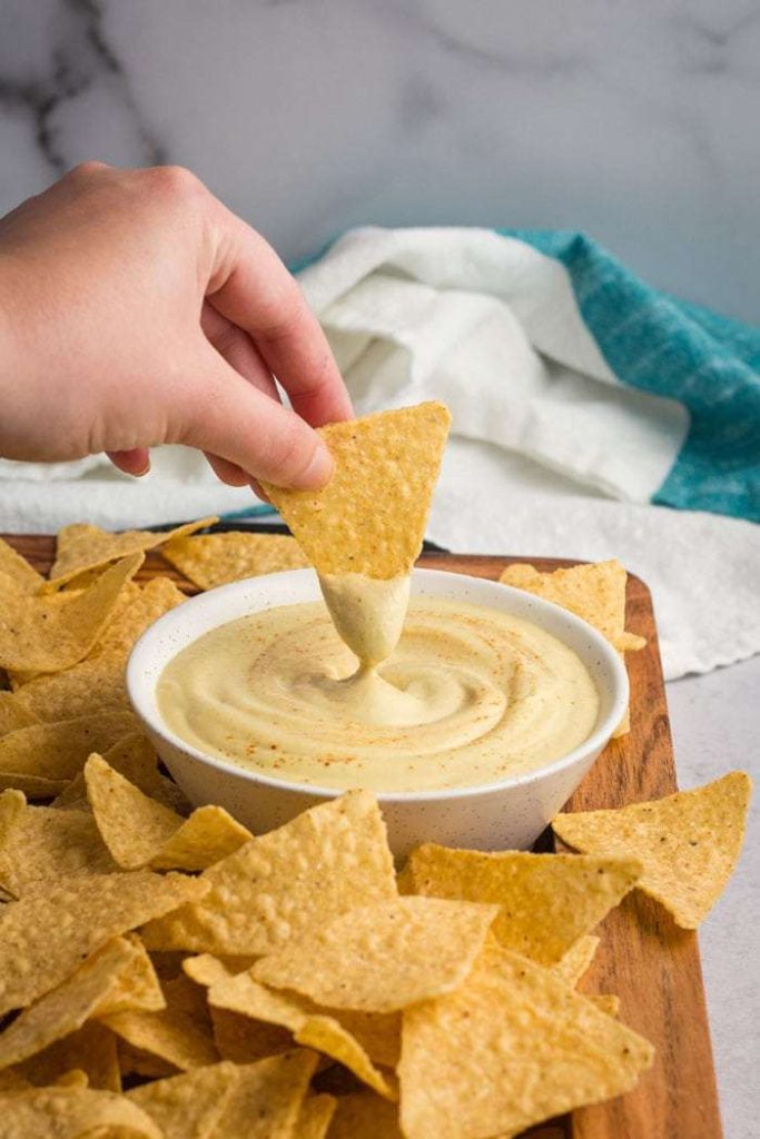tasty queso cheese dip for kids