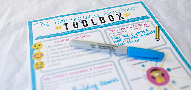 emergency emotions toolbox