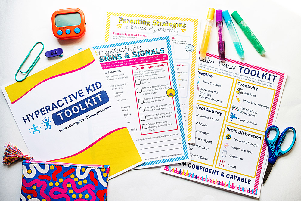 hyperactive toolkit for kids with high energy or ADHD