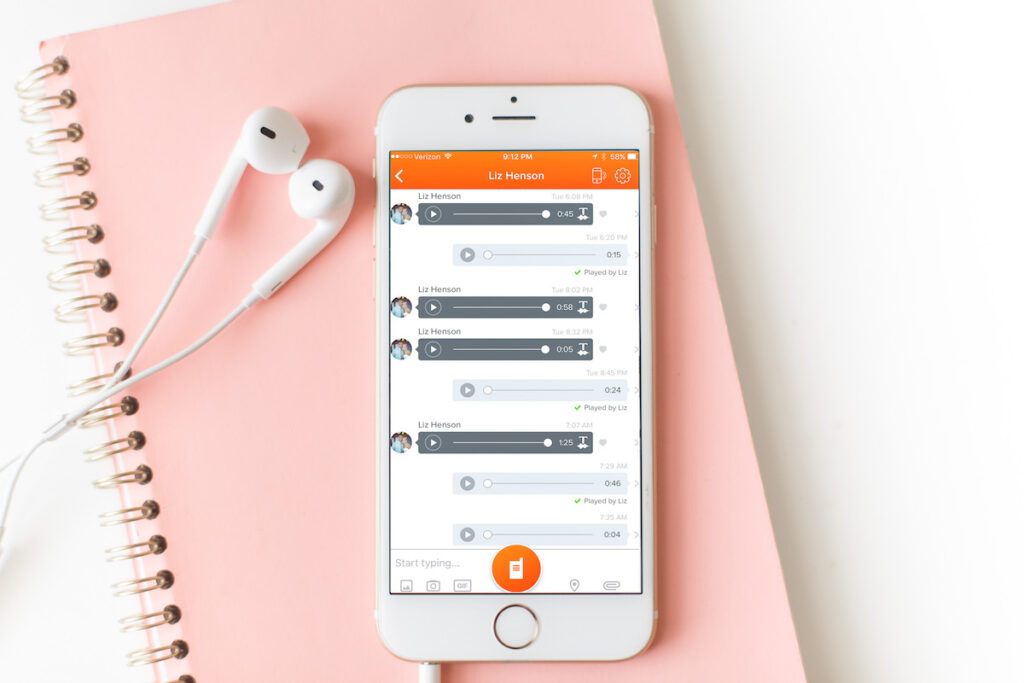 voxer support in parent coaching