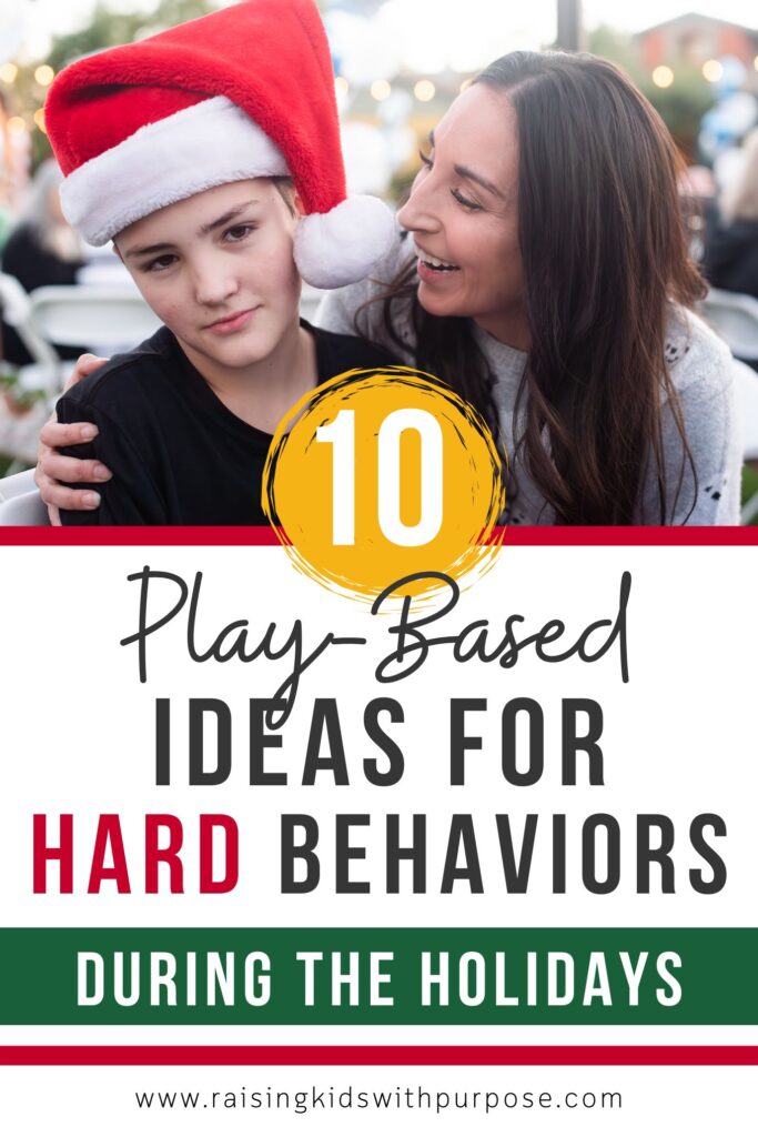 play-based ideas for hard behaviors